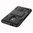 Dual Layer Rugged Tough Case & Stand for LG K9 - Black